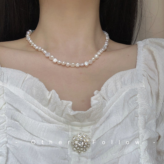 potato pearl necklace